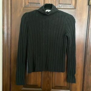 Light Forest Green Madewell Turtleneck Sweater - Size S